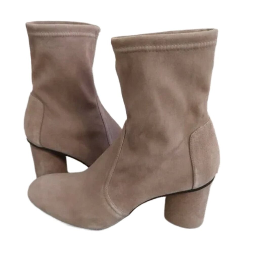 Stuart Weitzman Tan Ankle Boots